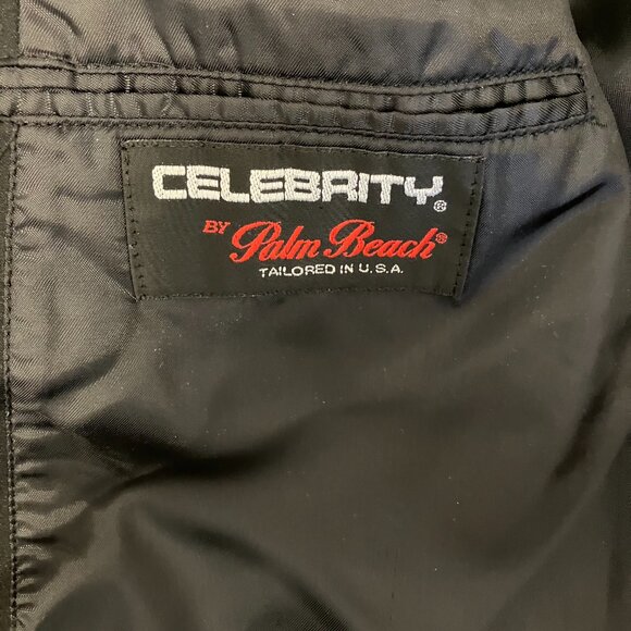 Vintage Celebrity by Palm Beach Tuxedo Jacket 42R - Picture 7 of 7